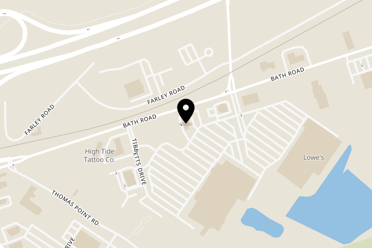 Map showing the location of El Rodeo Brunswick on 238 Bath Rd in Brunswick
